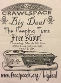 Crawlspace / Big Deal / The Peeping Toms on Mar 9, 2000 [981-small]