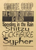Speeding in the Rain / Shitzu / Stickfigure / Sypher on Jan 13, 2001 [989-small]