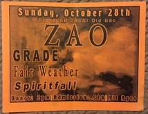 Zao / Grade / Spiritfall / Fairweather on Oct 28, 2001 [990-small]