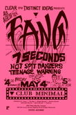 Fang / 7 Seconds / Hot Spit Dancers / Teenage Warning / Skate Nix on May 4, 1984 [030-small]