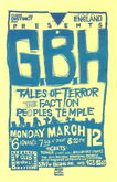 G.B.H. / Tales of Terror / The Faction / People's Temple on Mar 12, 1984 [035-small]