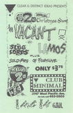 The Vacant / Sluglords / Lamos / Soldiers of Fortune on Mar 2, 1984 [044-small]