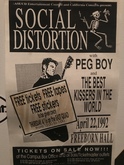 Social Distortion / Peg Boy / The Best Kissers in the World on Apr 22, 1992 [261-small]