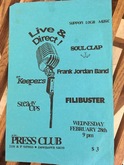 Soul Clap / Frank Jordan / The Keepers / Filibuster / Steady Ups on Feb 28, 1996 [348-small]
