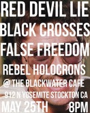 Red Devil Lie / Black Crosses / False Freedom / Rebel Holocrons on May 25, 2019 [416-small]