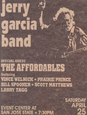 Jerry Garcia Band / The Affordables  on Apr 25, 1992 [978-small]