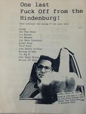 !!! (Chk Chk Chk) / Karate Party / God Hates Computers / Third Party / Burning of Man / The Big D / Eulogy / Beyond All Hope / Los Huevos / John Denver Co-Pilot / Old Man Homo / Bananas / The Mail Order Brides on Mar 29, 1998 [793-small]