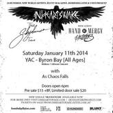 In Hearts Wake / Hellions / As Chaos Falls / Hand of Mercy on Jan 11, 2014 [896-small]