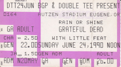 Grateful Dead / Little Feat on Jun 24, 1990 [612-small]