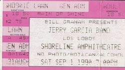Jerry Garcia Band / Los Lobos on Sep 1, 1990 [628-small]