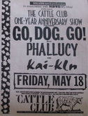 Go, Dog, Go! / Phallucy / Kai Kln on May 18, 1990 [074-small]