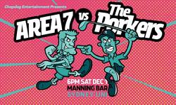 Area 7 / The Porkers / Los Capitanes / Bagster / Mad Dash / Chris Duke & the Royals on Dec 1, 2018 [246-small]