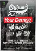 Your Demise / Reality Slap / Hills Have Eyes / The Year / Black Out Beauty on Oct 26, 2013 [005-small]