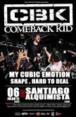 Comeback Kid / My Cubic Emotion / SHAPE / Hard to Deal on Jul 6, 2012 [016-small]