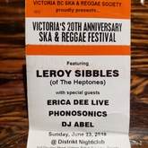 Erica Dee / Leroy Sibbles / Phonosonics / DJ Abel on Jun 23, 2019 [497-small]