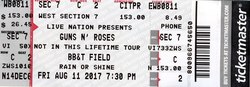 Guns N' Roses / Live on Aug 11, 2017 [591-small]