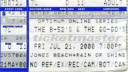 The B-52's / The Go-Go's / The  Psychedelic Furs on Jul 21, 2000 [620-small]