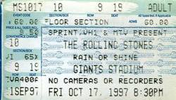 The Rolling Stones / Foo Fighters on Oct 17, 1997 [632-small]