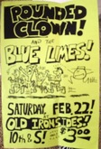 Pounded Clown / Blue Limes on Feb 22, 1992 [743-small]