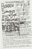 Burden / Sideways / The Phlegmings / Big Lie Dept on Jan 9, 1994 [744-small]