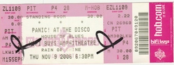 Panic! At the Disco on Nov 9, 2006 [755-small]