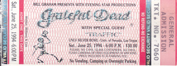 Grateful Dead / Traffic on Jun 25, 1994 [293-small]