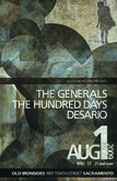 The Generals / The Hundred Days / Desario on Aug 1, 2009 [750-small]