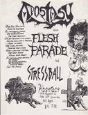 Apostasy / Flesh Parade / Stressball on Feb 13, 1993 [481-small]