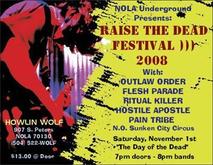 Outlaw Order / Ritual Killer / Hostile Apostle / Flesh Parade / Pain Tribe on Nov 1, 2008 [565-small]