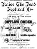 Outlaw Order / Ritual Killer / Hostile Apostle / Flesh Parade / Pain Tribe on Nov 1, 2008 [568-small]