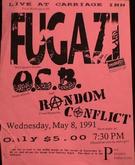 Fugazi / Random Conflict / O.C.B. on May 8, 1991 [020-small]