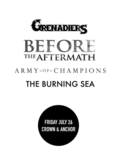 Grenadiers / Before the Aftermath / Army of Champions / The Burning Sea on Jul 26, 2013 [429-small]