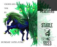 Stable Vices / The Ivory Peacocks / Andrew Christ on Jun 16, 2013 [436-small]