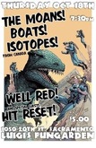 Isotopes / The Moans / Boats! / Well Red / Hit Reset on Oct 18, 2012 [130-small]