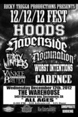 Hoods / Havenside / Forty Winters / Domination / Yankee Brutal / Worst Intentions / Cadence on Dec 12, 2012 [131-small]