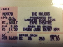 the nylons on Jun 18, 1987 [060-small]