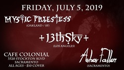 Mystic Priestess / 13th Sky / Ashes Fallen on Jul 5, 2019 [624-small]