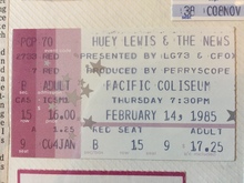 Huey Lewis And The News / Doug and the Slugs on Feb 14, 1985 [065-small]