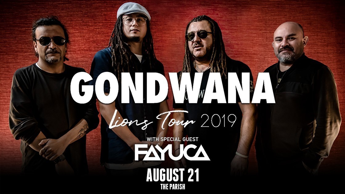 Gondwana Concert & Tour History (Updated for 2024) Concert Archives