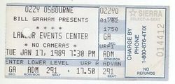 Ozzy Osbourne on Jan 17, 1989 [803-small]