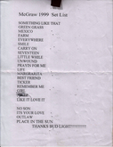Tim McGraw on Sep 2, 1999 [906-small]