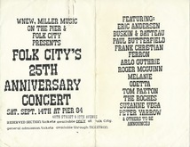 Folk City's 25th Anniversary Concert on Sep 14, 1985 [293-small]