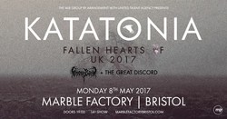 Katatonia / Ghost Bath / The Great Discord on May 8, 2017 [309-small]