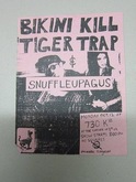 Bikini Kill / Tiger Trap / Snuffleupagus on Oct 12, 1992 [322-small]