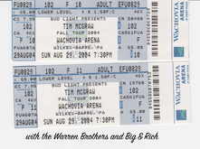 Tim McGraw / Big & Rich / The Warren Brothers on Aug 29, 2004 [298-small]