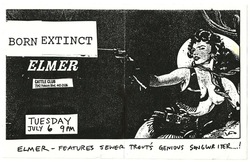 Barbara's Bush / Born Extinct / Elmer on Jul 6, 1993 [330-small]