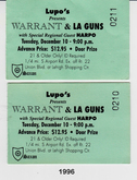 Warrant / LA Guns / Harpo on Dec 10, 1996 [263-small]