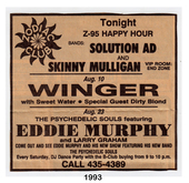 Winger / Sweet Water / Dirty Blond on Aug 10, 1993 [268-small]