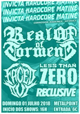 Less Than Zero / RECLUSIVE / Faced Out / Realm of Torment on Jul 1, 2018 [364-small]