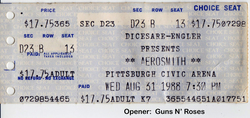 Aerosmith / Guns N' Roses on Aug 31, 1988 [462-small]